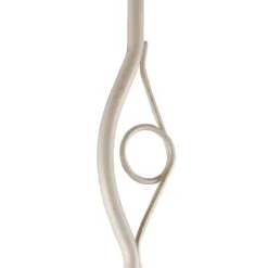 Deckenleuchten|Esszimmer Lampen*Lamkur Deckenleuchte Wohnzimmer Shabby Weiß Jugendstil