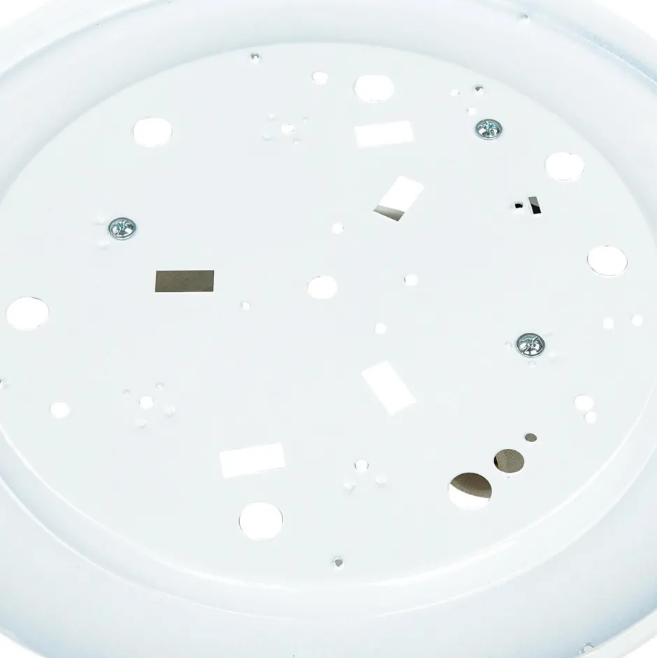 Lamkur Deckenleuchte Wohnzimmer Rund Holzlampe Braun< Deckenleuchten|Flurlampen