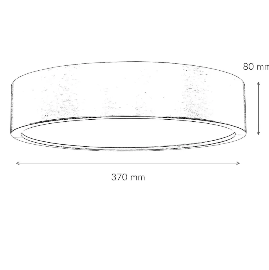 Lamkur Deckenleuchte Wohnzimmer Rund Holzlampe Braun< Deckenleuchten|Flurlampen