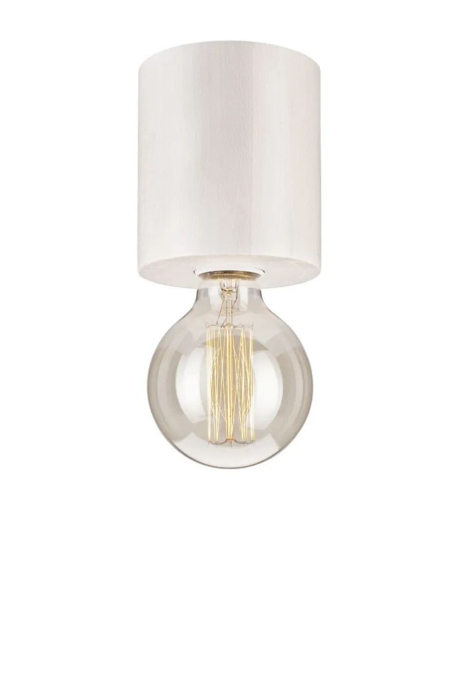 Lamkur Deckenleuchte Wohnzimmer Holz Weiß Lampe Modern< Deckenleuchten|Flurlampen