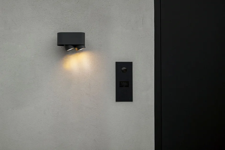 Metall Lampen|Moderne Außenleuchten*Eco-Light Deckenspot Anthrazit B:17,3 cm IP44 GU10 verstellbar