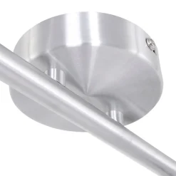 Wohnzimmerlampen|Metall Lampen*Steinhauer Deckenspot beweglich Metall 134 cm inkl. GU10 6-flmg