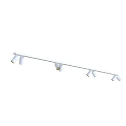 Nowodvorski Deckenspot 8-flammig GU10 in Weiß Gold 2x 1,5 m Modern< Deckenleuchten|Spots