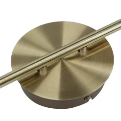 Searchlight Deckenspot 6-flammig IP44 GU10 in Messing Antik Metall Bad< Wohnzimmerlampen|Metall Lampen