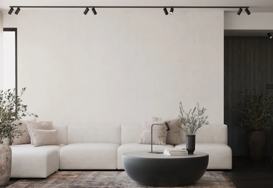 Nowodvorski Deckenspot 8-flammig Schwarz 400 cm lang XXL GU10 verstellbar< Metall Lampen|Wohnzimmerlampen