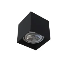 Spots|Flurlampen*Nowodvorski Deckenspot GU10 B: 12 cm Würfel Schwarz Aluminium WARTA