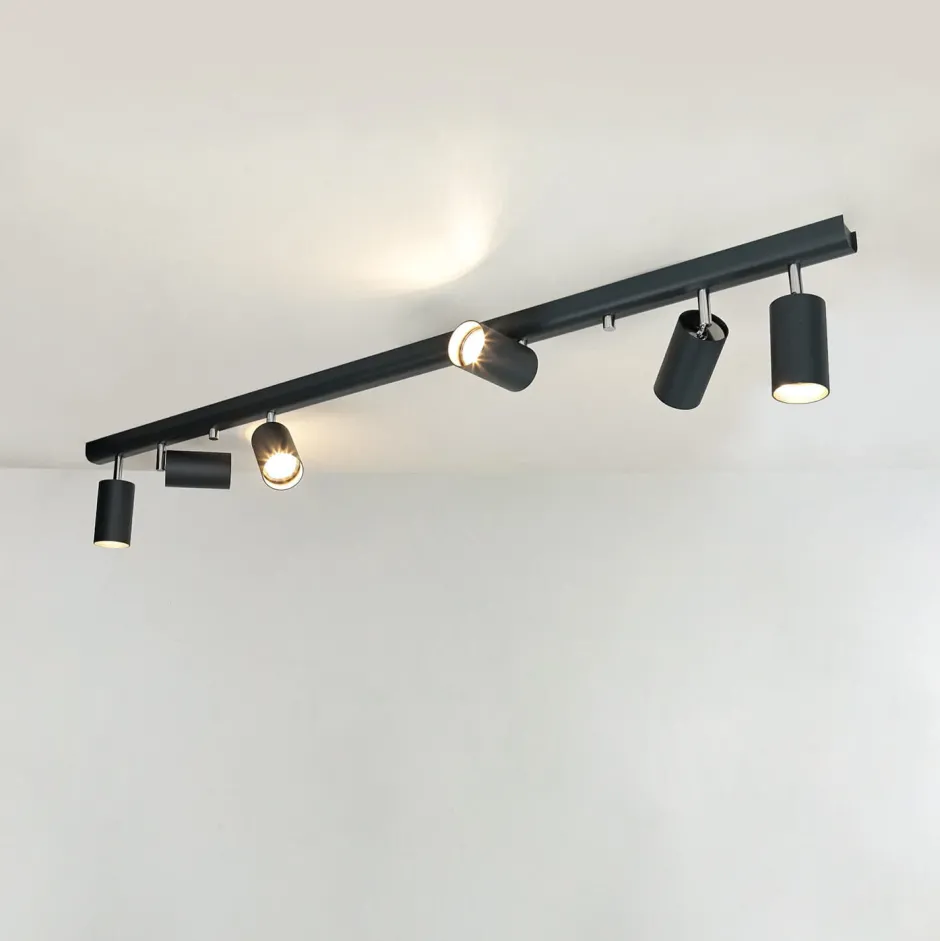 Deckenleuchten|Flurlampen*Nowodvorski Deckenspot in Grafit 6-flmg