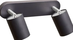 Wohnzimmerlampen|Moderne Lampen*Nowodvorski Deckenspot in Graphit 2-flmg