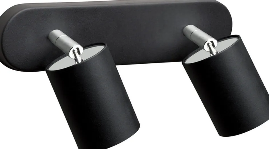 Deckenleuchten|Spots*Nowodvorski Deckenspot in Schwarz 2-flmg