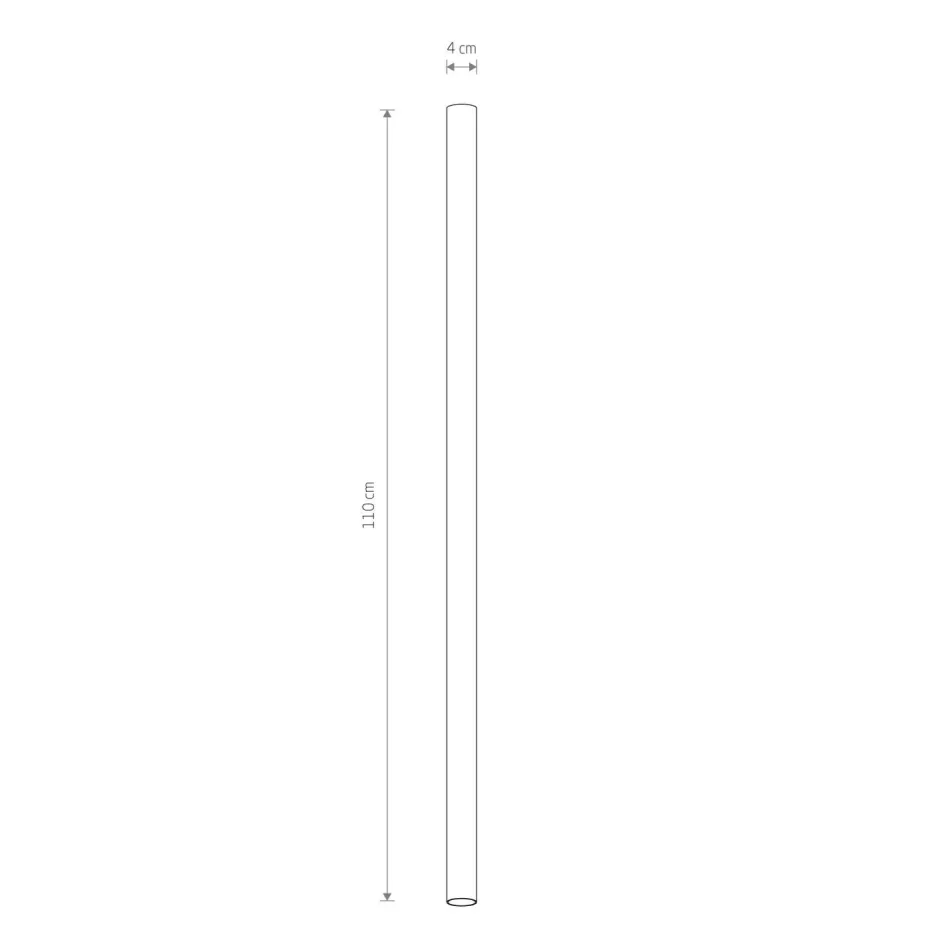 Spots|Küchenlampen*Nowodvorski Deckenspot Metall H: 110 cm Ø 4 cm Hellgrau rund GU10 R35