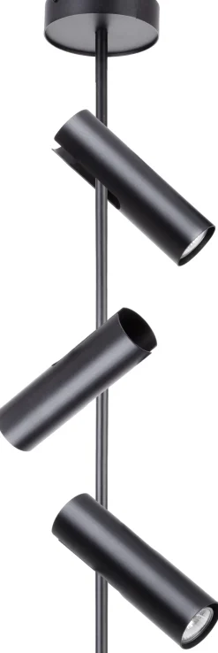 Sigma Deckenspot Schwarz 3-flammig Metall GU10 verstellbar< Deckenleuchten|Spots