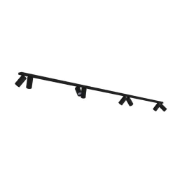 Nowodvorski Deckenspot verstellbar 2x 1,5 m lang 8-flammig GU10 Schwarz< Metall Lampen|Wohnzimmerlampen