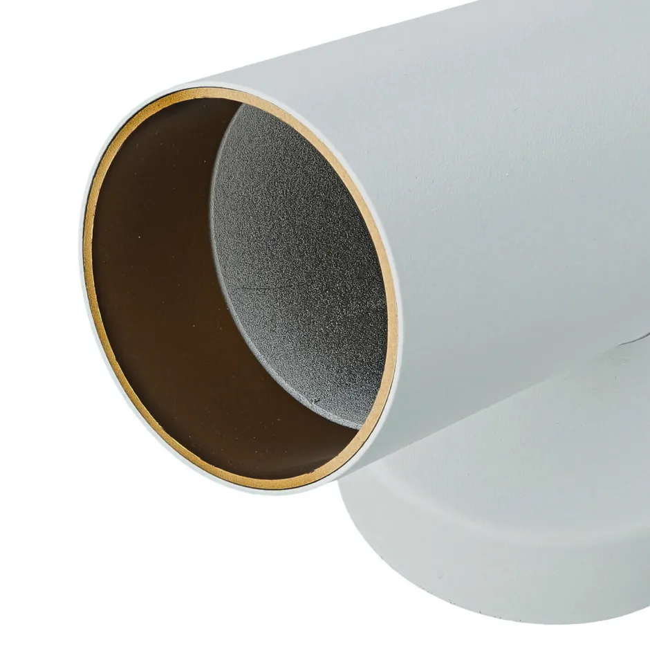 Spots|Wandleuchten*Nowodvorski Deckenspot Weiß Gold GU10 Metall verstellbar Modern