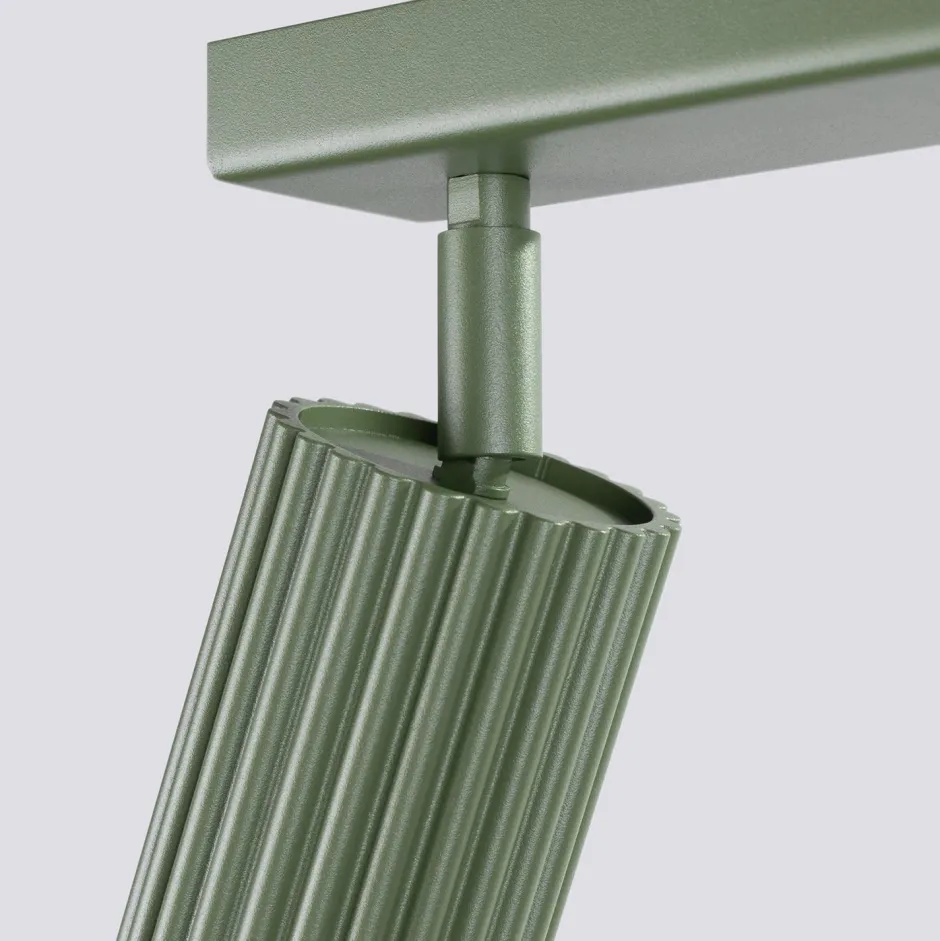 Sollux Deckenstrahler 2-flammig B: 30 cm klein schwenkbar GU10 Grün< Flurlampen|Wohnzimmerlampen