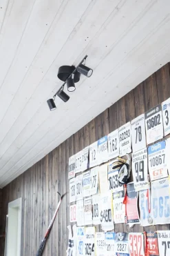 Flurlampen|Wohnzimmerlampen*By Rydéns Deckenstrahler 4-flammig GU10 83 cm lang Schwarz Metall