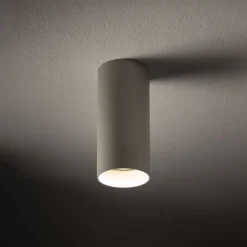 Spots|Flurlampen*Nowodvorski Deckenstrahler in Grau Metall GU10 rund Ø5,5 cm Aufputz