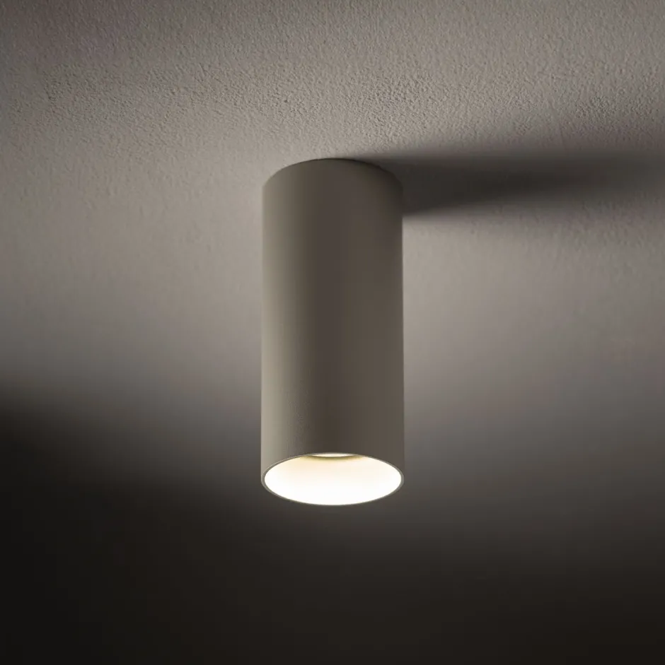 Spots|Flurlampen*Nowodvorski Deckenstrahler in Grau Metall GU10 rund Ø5,5 cm Aufputz