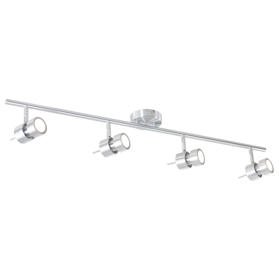 Deckenleuchten|Spots*Steinhauer Deckenstrahler Metall 4-flmg 90 cm inkl. GU10 beweglich