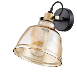 Spots|Wandleuchten*Maytoni Deckenstrahler Metall Rauchglas verstellbar E27 LUCA