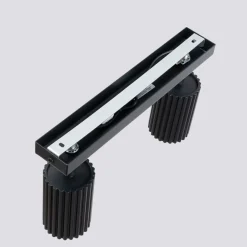 Sollux Deckenstrahler Modern B: 30 cm klein 2-flammig GU10 Schwarz< Flurlampen|Wohnzimmerlampen