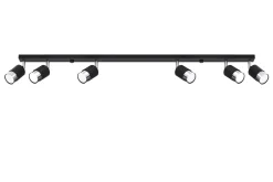 Sollux Deckenstrahler Schwarz Chrom 117 cm lang schwenkbar< Deckenleuchten|Flurlampen