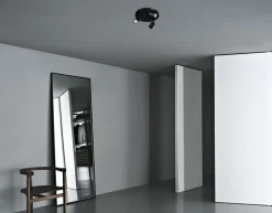 Deckenleuchten|Spots*Masterlight Deckenstrahler Schwarz 3-flammig Metall GU10 Ø 35 cm