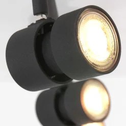 Deckenleuchten|Spots*Steinhauer Deckenstrahler Schwarz 4-flmg 90 cm inkl. GU10 flexibel