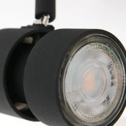 Deckenleuchten|Spots*Steinhauer Deckenstrahler Schwarz 4-flmg 90 cm inkl. GU10 flexibel