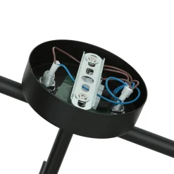 Easylight Deckenstrahler Schwarz Metall E14 Retro Wohnzimmer< Deckenleuchten|Flurlampen