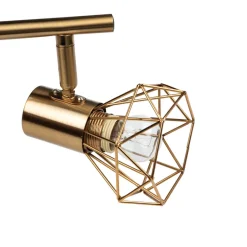 Retro Lampen|Küchenlampen*Easylight Deckenstrahler Spot Retro Metall in Messing Wohnzimmer