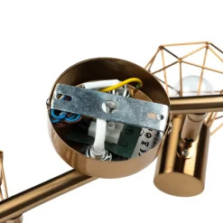 Retro Lampen|Küchenlampen*Easylight Deckenstrahler Spot Retro Metall in Messing Wohnzimmer