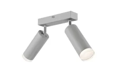 Moderne Lampen|Küchenlampen*Lamkur Deckenstrahler Spot Silber Modern Aluminium Lampe