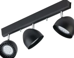 Nowodvorski Deckenstrahler VESPA Schwarz 3-flmg 75W Lampe< Deckenleuchten|Spots