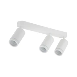 TK Lighting Deckenstrahler Weiß 55 cm lang Metall GU10 3-flammig< Deckenleuchten|Flurlampen