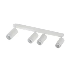 Deckenleuchten|Flurlampen*TK Lighting Deckenstrahler Weiß 4-flammig 74 cm lang Metall GU10