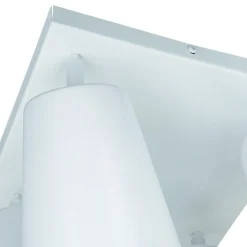 Deckenleuchten|Spots*Emibig Deckenstrahler Weiß Gold Metall Retro 4-flammig E27