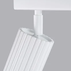 Flurlampen|Wohnzimmerlampen*Sollux Deckenstrahler Weiß GU10 2-flammig B: 30 cm klein Modern