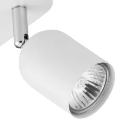 TK Lighting Deckenstrahler Weiß Metall verstellbar GU10 4-flammig< Deckenleuchten|Flurlampen