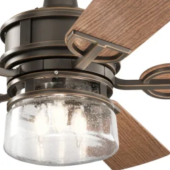 Elstead Deckenventilator mit Beleuchtung Ø132cm Fernbedienung< Deckenleuchten