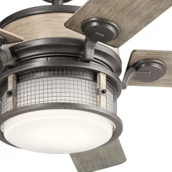 Deckenleuchten*Elstead Deckenventilator mit Beleuchtung LED dimmbar Ø152cm