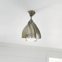 Deckenleuchten*Elstead Deckenventilator mit Fernbedienung Beleuchtung dimmbar Ø38cm