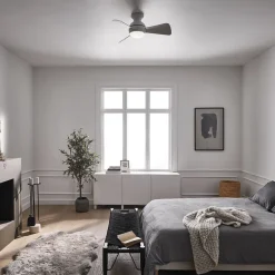 Elstead Deckenventilator mit Fernbedienung LED Beleuchtung Ø86cm< Deckenleuchten