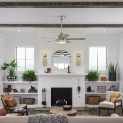 Deckenleuchten*Elstead Deckenventilator mit Fernbedienung LED Beleuchtung dimmbar