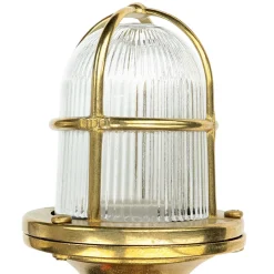 Rustikale Lampen|Metall Lampen*Lido Dekorative Gartenleuchte Messing H:25cm Maritim