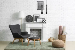 Hängelampen|Bürolampen*Belis Dekorative Hängelampe Metall GU10 35 cm lang Schwarz