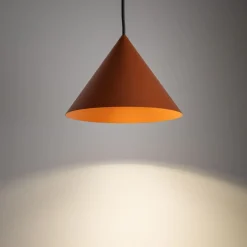 Nowodvorski Dekorative Hängelampe Metall GU10 Ø20,5 cm Terrakotta< Hängelampen|Bürolampen