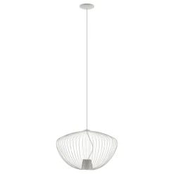 Nowodvorski Dekorative Hängelampe Metall B:54,5 cm GU10 Seidengrau< Hängelampen|Bürolampen