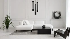 Bürolampen|Wohnzimmerlampen*Belis Dekorative Hängeleuchte Metall GU10 Ø35 cm rund Schwarz