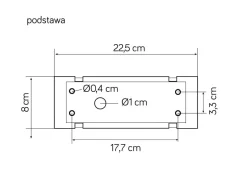 SU-MA Dekorative LED Stehlampe Aluminium IP65 50 cm 9 W Außen< Wegeleuchten|Led Außenleuchten