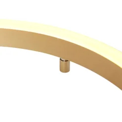 Steinhauer Dekorative LED Wandlampe Metall in Gold H:40 cm Ring< Led Lampen|Wandleuchten